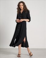 DRESS MAXI LONG SLEEVE - Image 3