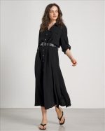 DRESS MAXI LONG SLEEVE - Image 6