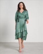DRESS MIDI SATIN - Image 2