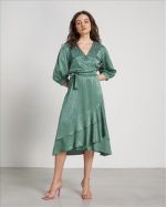 DRESS MIDI SATIN - Image 6