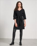 DRESS CREPE THREE QUARTER SLEEVE - Image 3