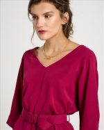 DRESS CREPE THREE QUARTER SLEEVE - Image 7