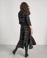 DRESS MIDI WITH BELT - Image 4