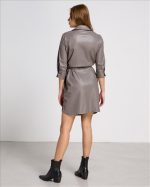 SHIRT DRESS ECOLEATHER - Image 7