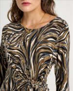 MIDI DRESS PRINTED - Image 4