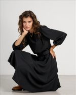 DRESS MIDI PLEAT FRONT - Image 4