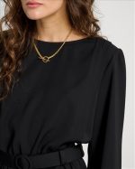 DRESS MIDI PLEAT FRONT - Image 5