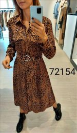 SHIRT DRESS ANIMAL PRINT - Image 7