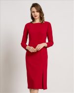 DRESS MIDI LONG SLEEVE - Image 7