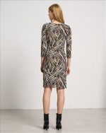 DRESS PRINTED PLEAT FRONT - Image 4