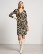 DRESS PRINTED PLEAT FRONT - Image 6