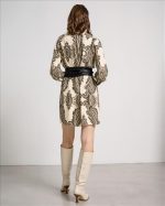 DRESS SHORT PRINTED WITH BELT - Image 4