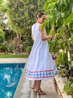 DRESS MAXI LINEN PRINTED - Image 8
