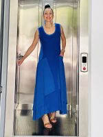 DRESS MAXI LINEN VISCOSE POCKETS - Image 7