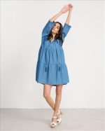 DRESS JEAN BOHO TENCEL/COTTON - Image 2