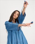 DRESS JEAN BOHO TENCEL/COTTON - Image 5