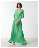 MAXI DRESS PLEATED
