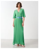 MAXI DRESS PLEATED - Image 2