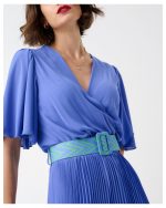 MAXI DRESS PLEATED - Image 8