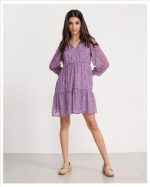 DRESS BOHO FLORAL PRINT