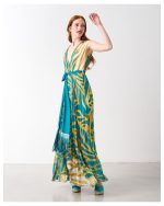 DRESS MAXI PLEATED - Image 2