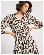 SHIRT DRESS ASYMETRICAL PRINTED - Image 3