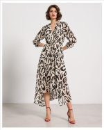 SHIRT DRESS ASYMETRICAL PRINTED - Image 5