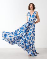 DRESS ASYMMETRICAL SLEEVELESS