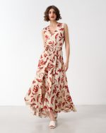 DRESS ASYMMETRICAL SLEEVELESS - Image 2