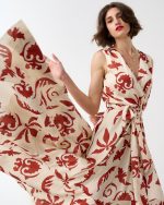 DRESS ASYMMETRICAL SLEEVELESS - Image 4