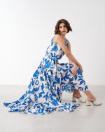 DRESS ASYMMETRICAL SLEEVELESS - Image 7
