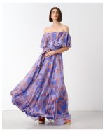MAXI DRESS CUT OUT SHOULDER