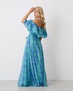 MAXI DRESS CUT OUT SHOULDER - Image 4