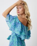 MAXI DRESS CUT OUT SHOULDER - Image 5
