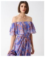 MAXI DRESS CUT OUT SHOULDER - Image 8