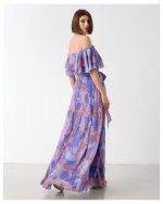 MAXI DRESS CUT OUT SHOULDER - Image 9