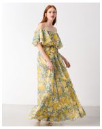 MAXI DRESS CUT OUT SHOULDER - Image 10