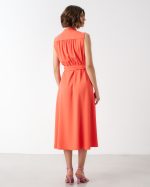 DRESS CREPE ENVELOPE MIDI - Image 4