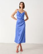 MIDI DRESS SATIN