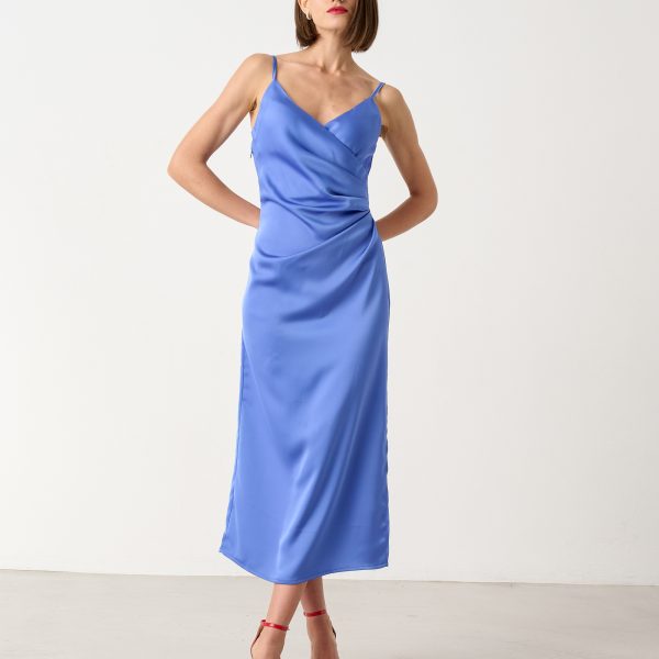MIDI DRESS SATIN