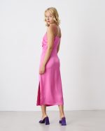 MIDI DRESS SATIN - Image 8