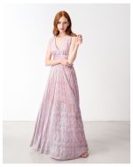 MAXI DRESS LUREX PLEATED - Image 6