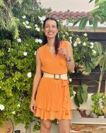 DRESS PLEATED TIERED - Image 2