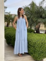 MAXI FLARED DRESS