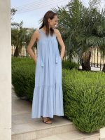 MAXI FLARED DRESS - Image 2