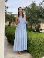 MAXI FLARED DRESS - Image 3