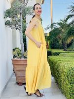 MAXI FLARED DRESS - Image 6