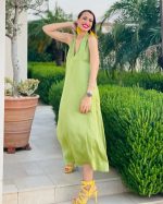 DREESS MIDI SATIN - Image 7