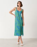 MIDI DRESS PRINTED - Image 7