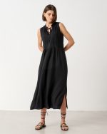 DRESS VISCOSE SLEEVELESS - Image 2